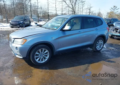 2014 BMW X3 xDrive28I из США, поврежденный, VIN 5UXWX9C54E0D29472